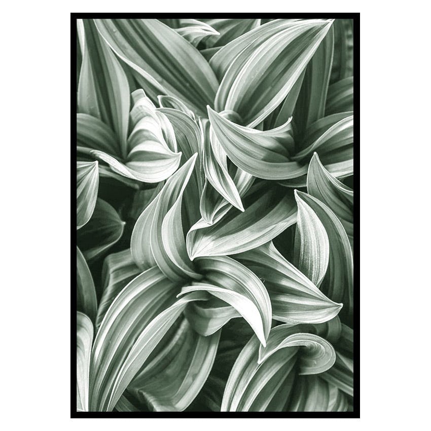 Poster Gallerix Bright Green Botanical No2