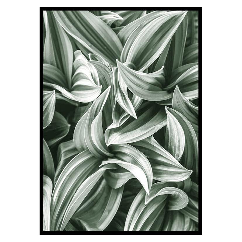 Poster Gallerix Bright Green Botanical No2