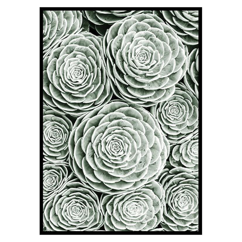 Poster Gallerix Bright Green Botanical No3