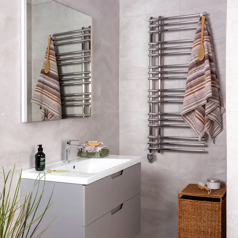 Klinker Astor Ceramiche Stream Silver Grå 30x60 cm