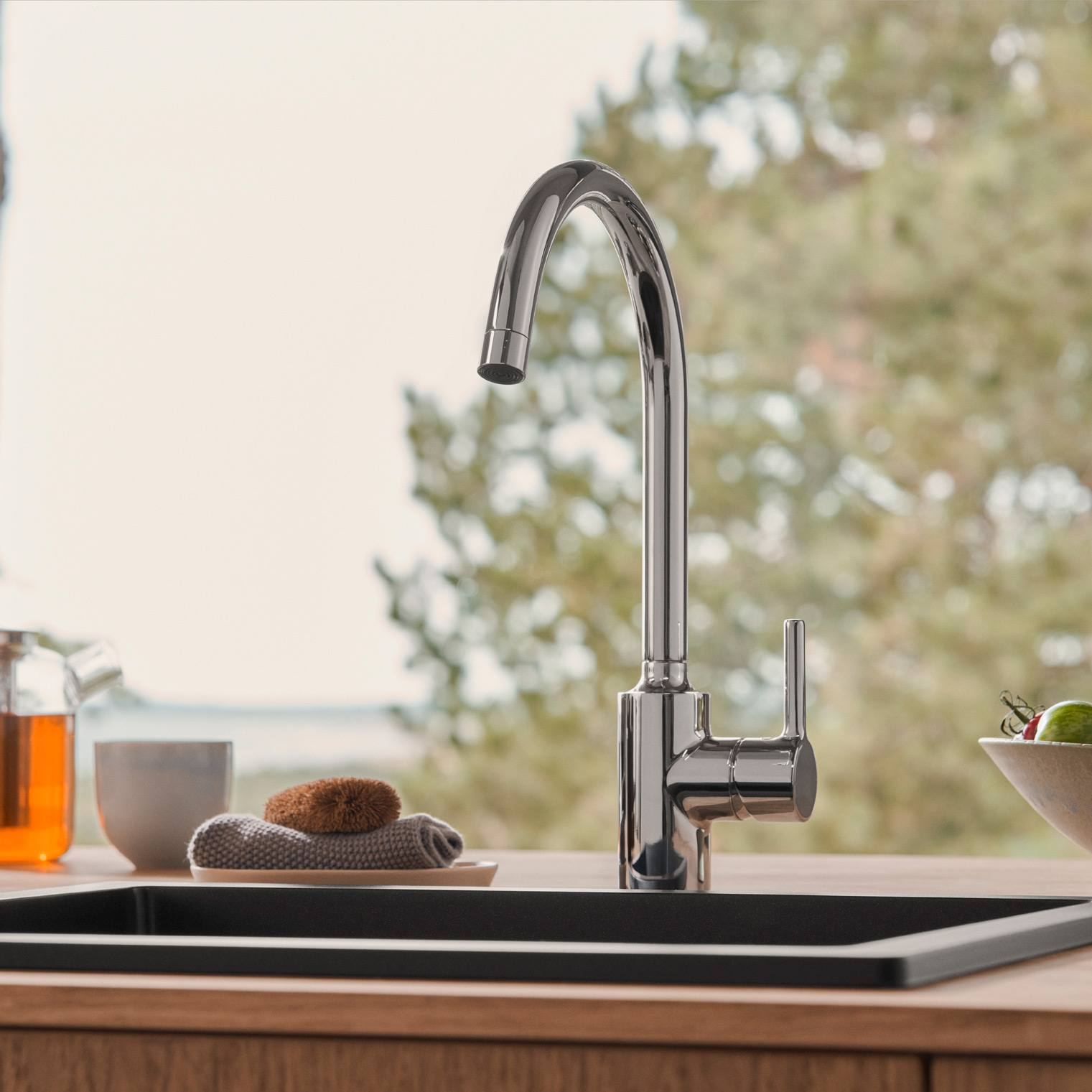 Köksblandare Oras Optima med Pinnspak