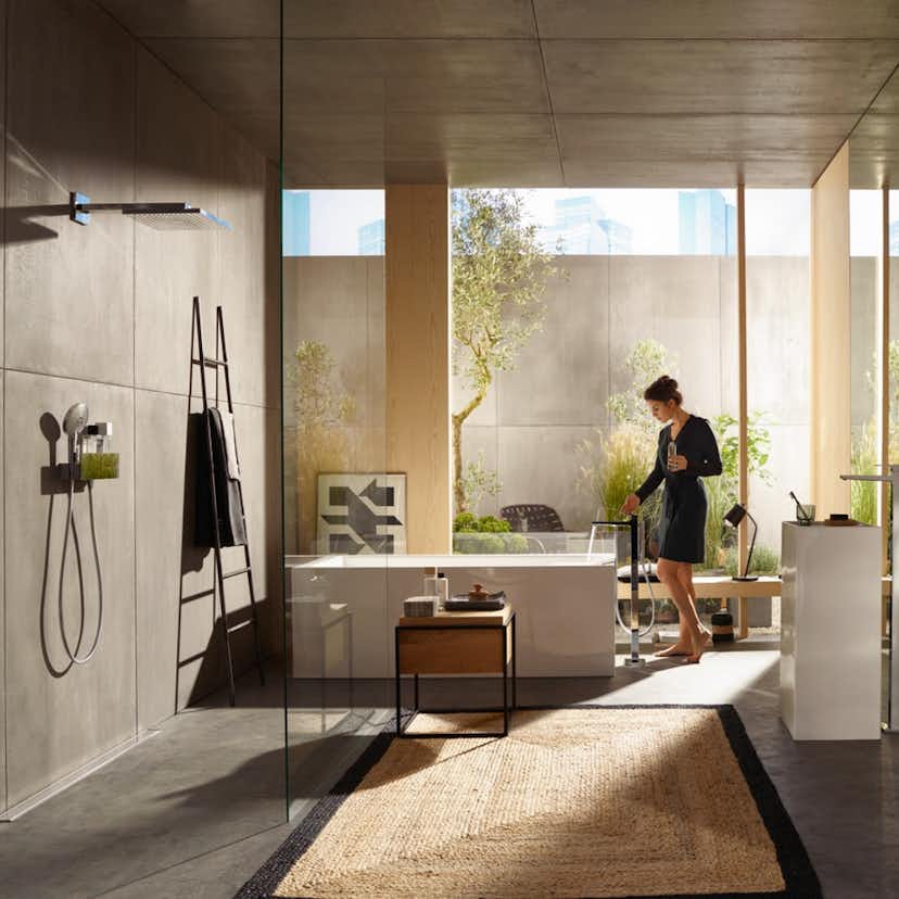 Slangvinkel Hansgrohe FixFit Porter 300