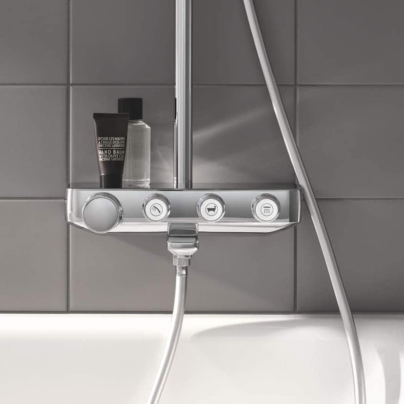 Takduschset Grohe Euphoria SmartControl System 260 Mono med Badkarsblandare