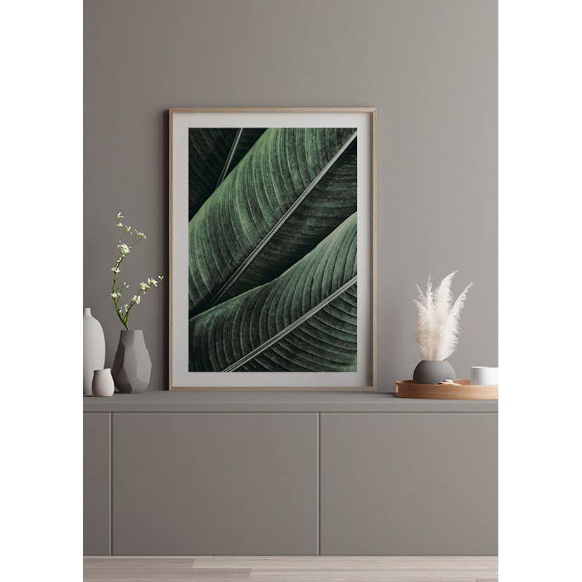 Poster Gallerix Banana Leaves No1