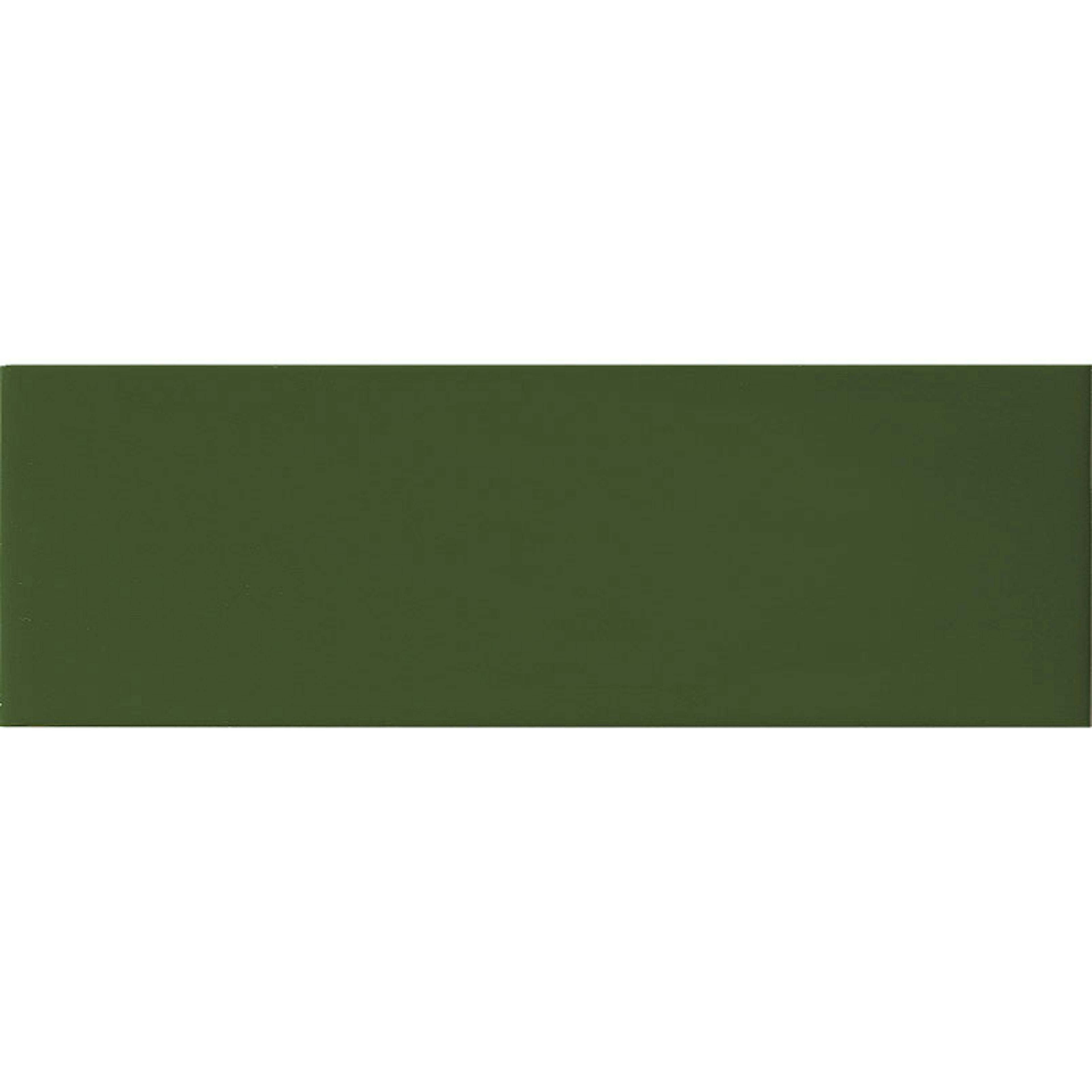 Kakel Arredo Color Botella Grön Blank 10x30 cm