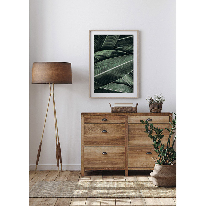 Poster Gallerix Banana Leaves No2
