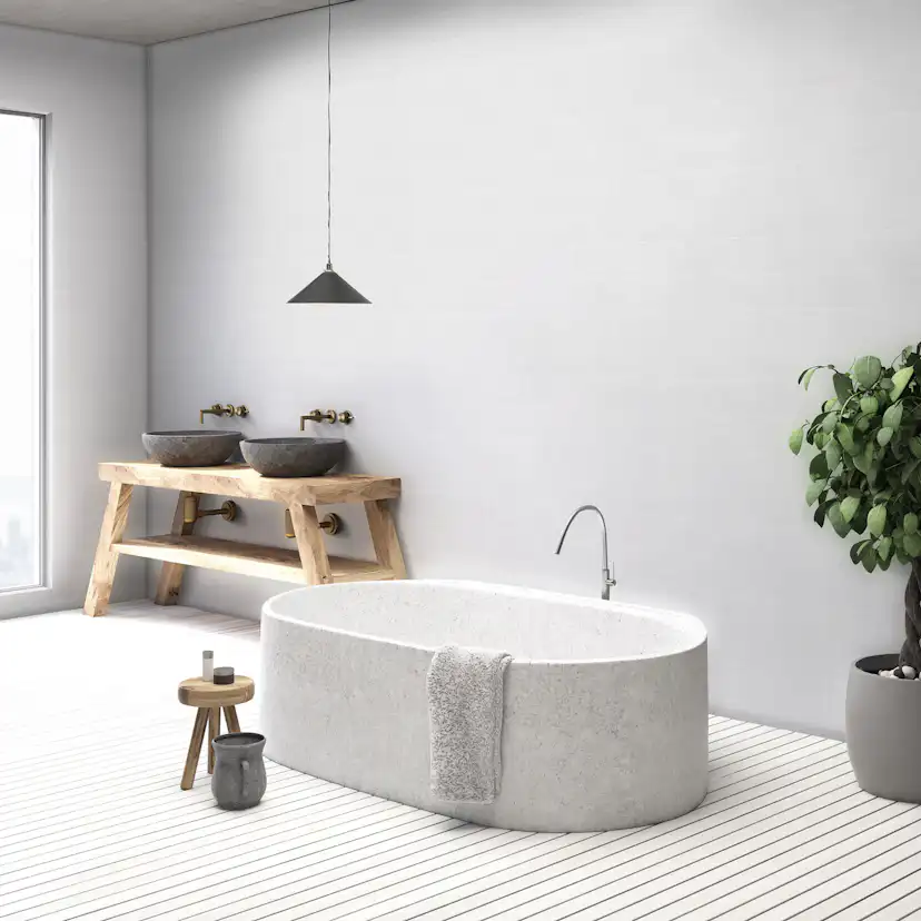 Kakel Color Vit Matt 10x20 cm