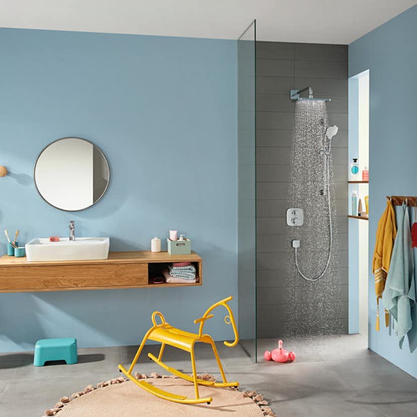 Duschset Hansgrohe Croma Select E Multi