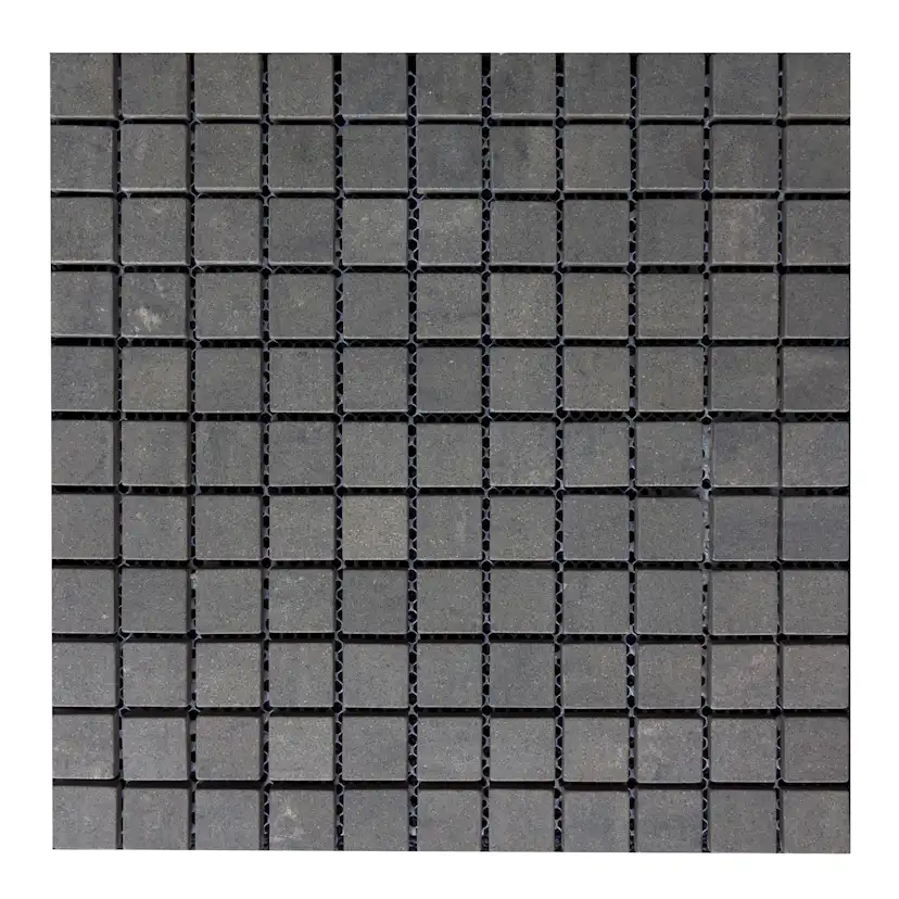 Klinker Arredo Fojs Collection Steel Mosaic Matt Grå 3x3 cm