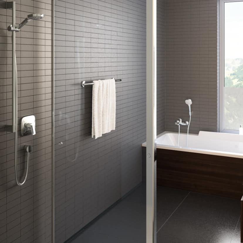 Duschset Hansgrohe Croma Select E Multi