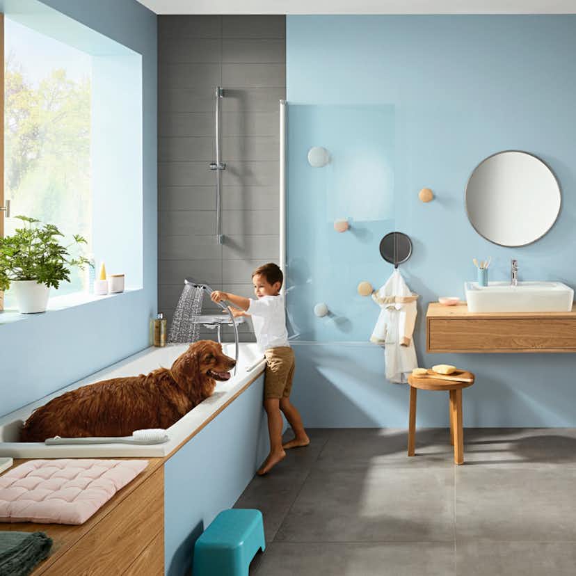 Duschset Hansgrohe Croma Select E Multi