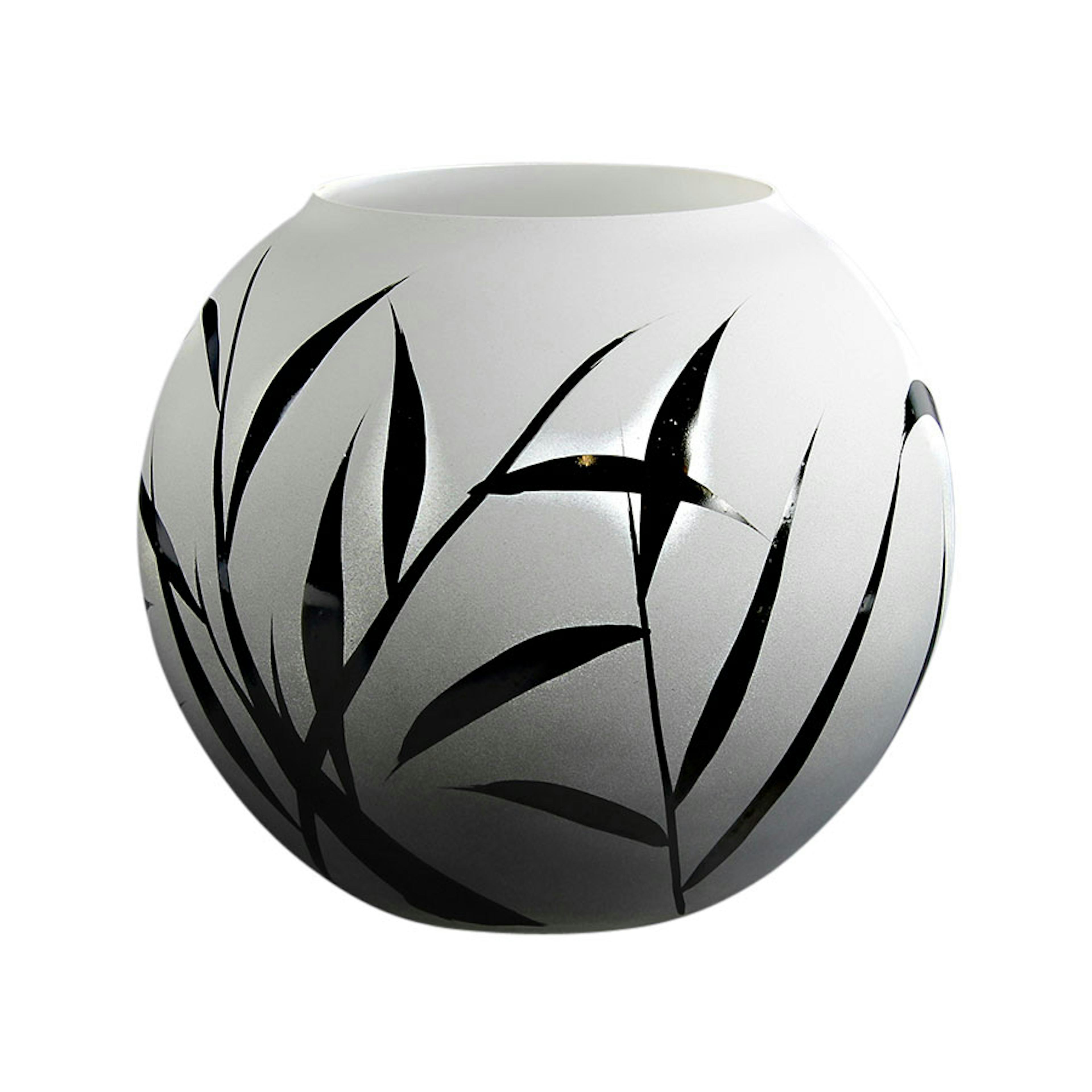 Vas Nybro Crystal Nebbioso Rund