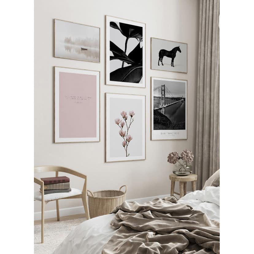 Poster Gallerix Ficus Black