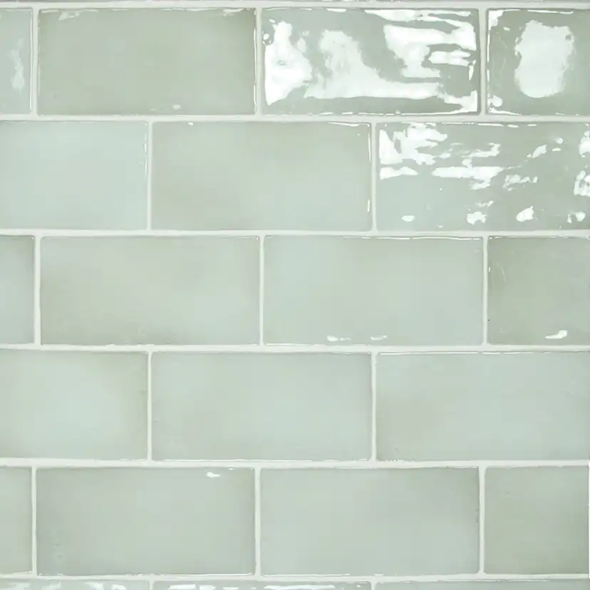 Kakel Lhådös Glaciär Mint 7,5x15 cm