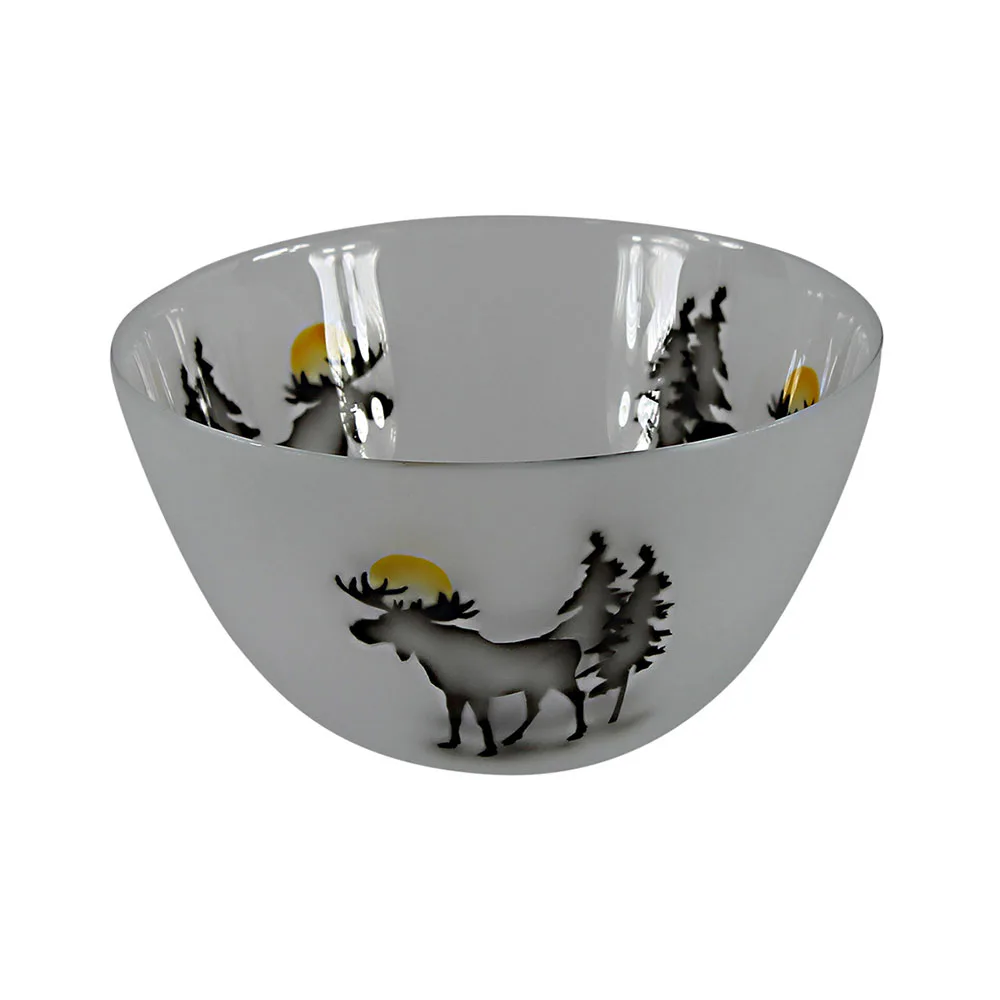 Skål Nybro Crystal Älg