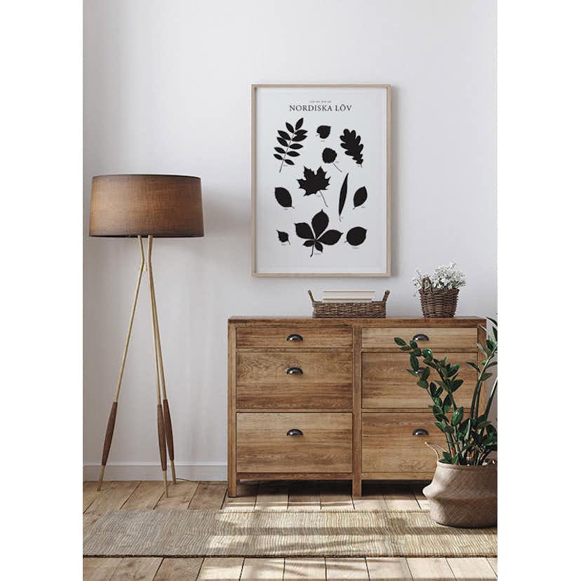 Poster Gallerix Nordiska Löv