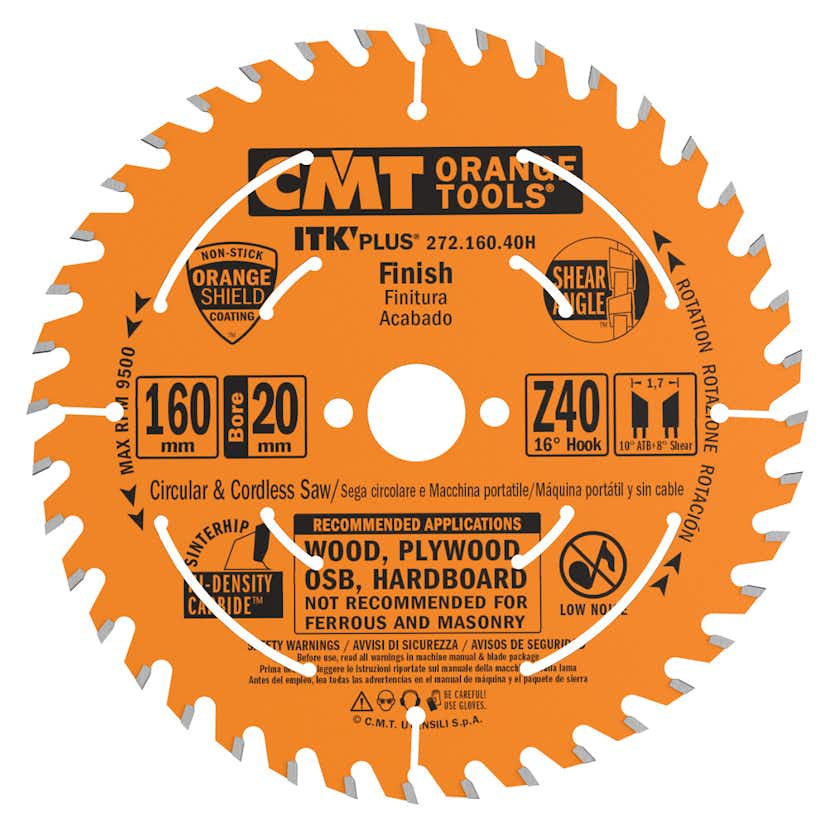 Sågklinga CMT Orange Tools ITK-Plus Kapning