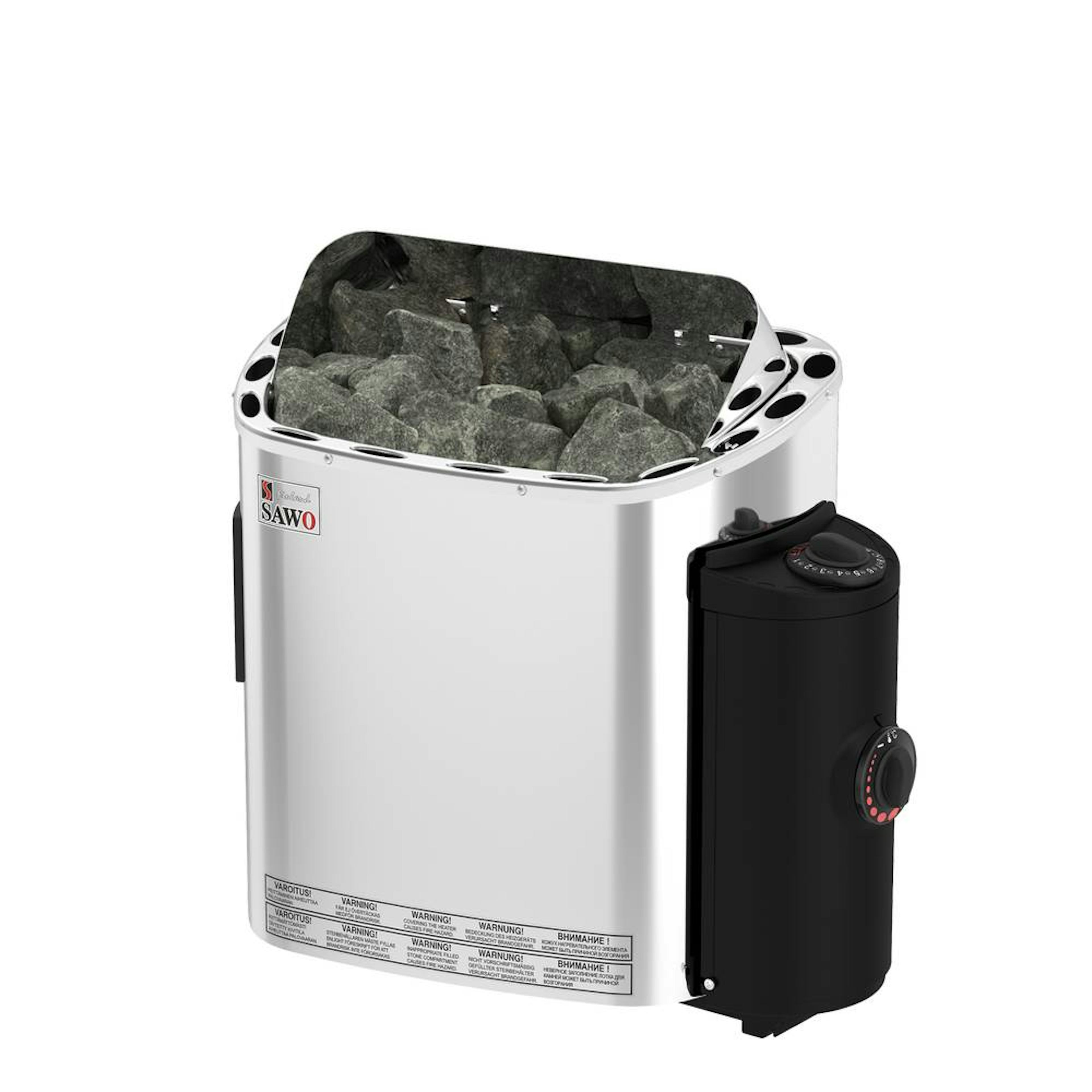 Elektriskt Bastuaggregat SAWO Rostfri Scandia 3P-1P