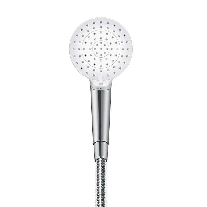 Takduschset Hansgrohe Crometta E Showerpipe 240 1-jet med Badkarsblandare
