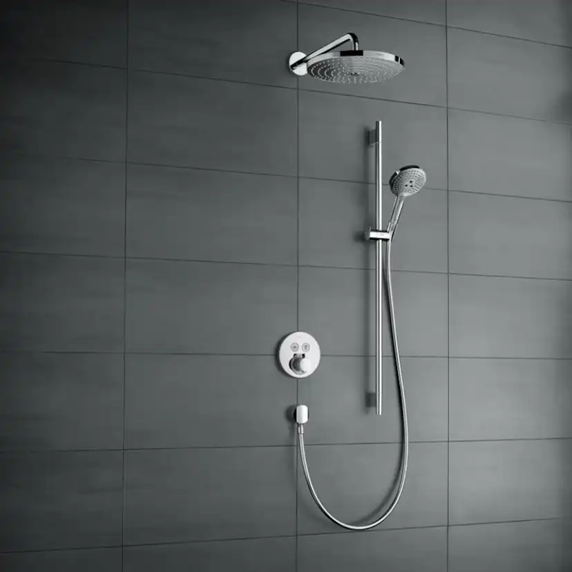 Huvuddusch Hansgrohe Raindance Select S 300 2-jet för Väggmonterad