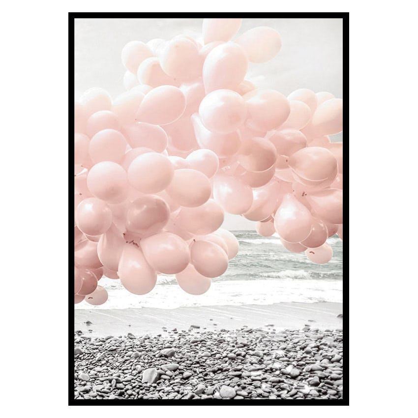 Poster Gallerix Pink Balloons No2
