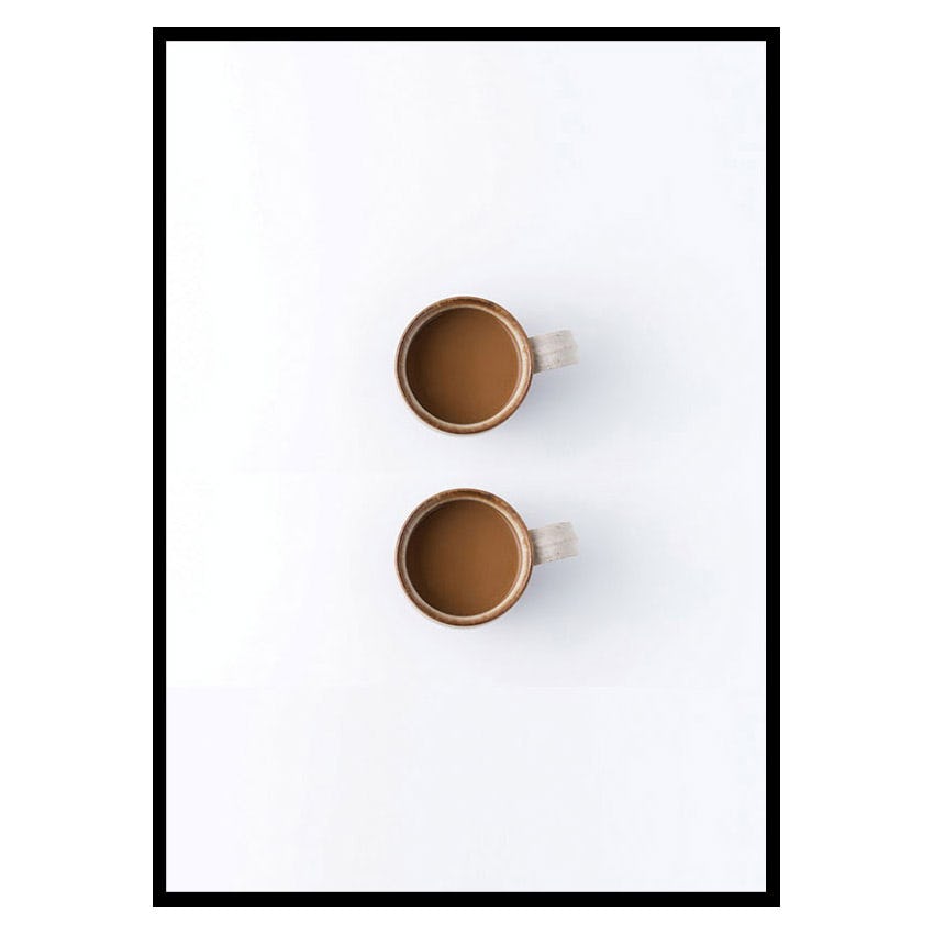 Poster Gallerix Two Cups Of Coffee