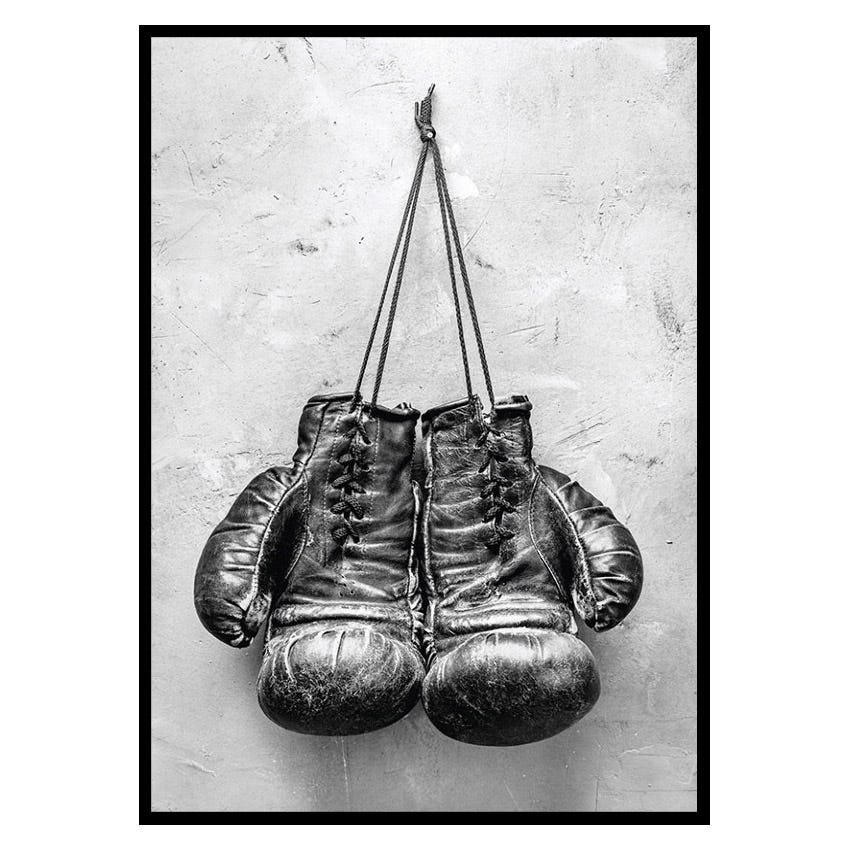 Poster Gallerix Worn Boxing Gloves