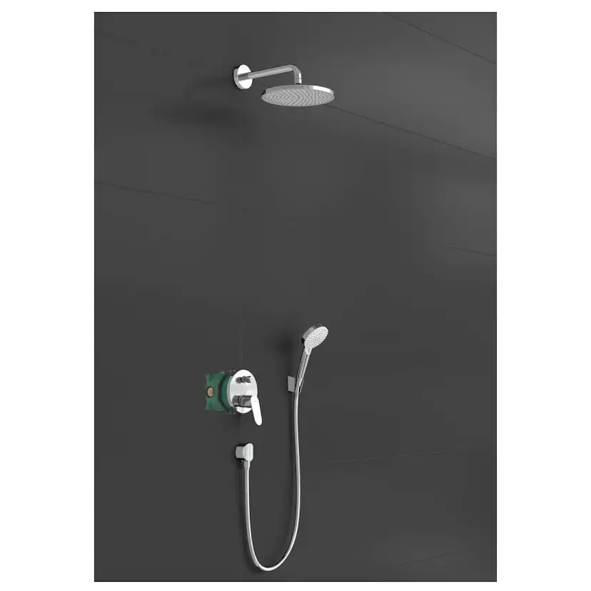 Takduschset Hansgrohe Crometta S 240 för Inbyggnad 1jet