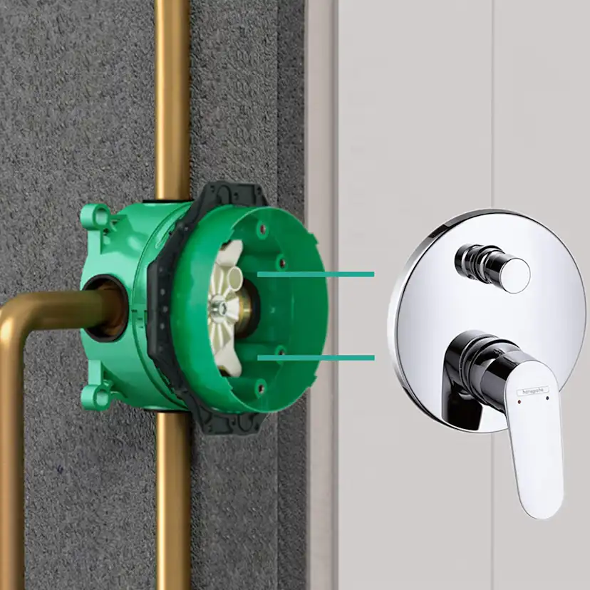 Takduschset Hansgrohe Crometta S 240 för Inbyggnad 1jet