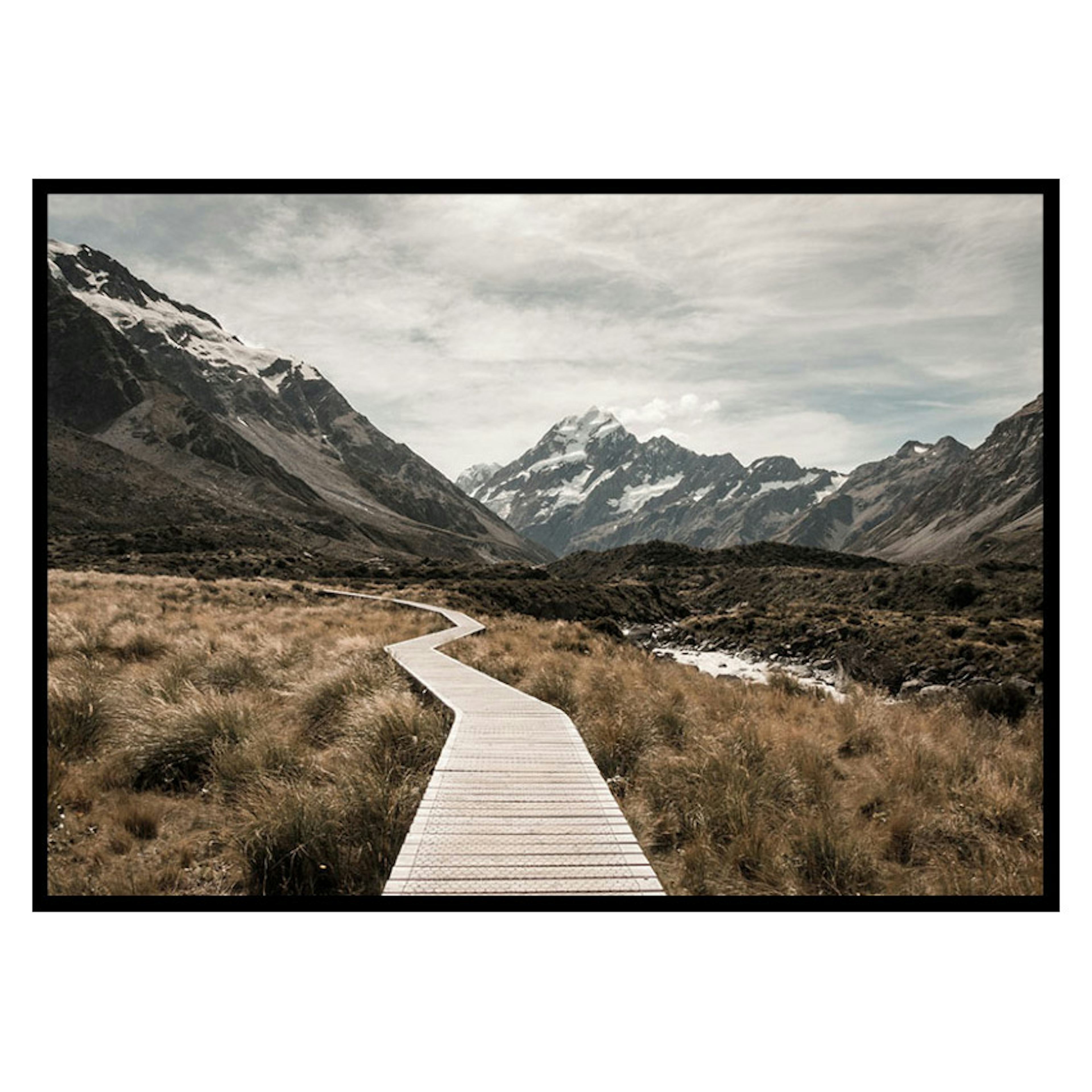 Poster Gallerix Hooker Valley Track