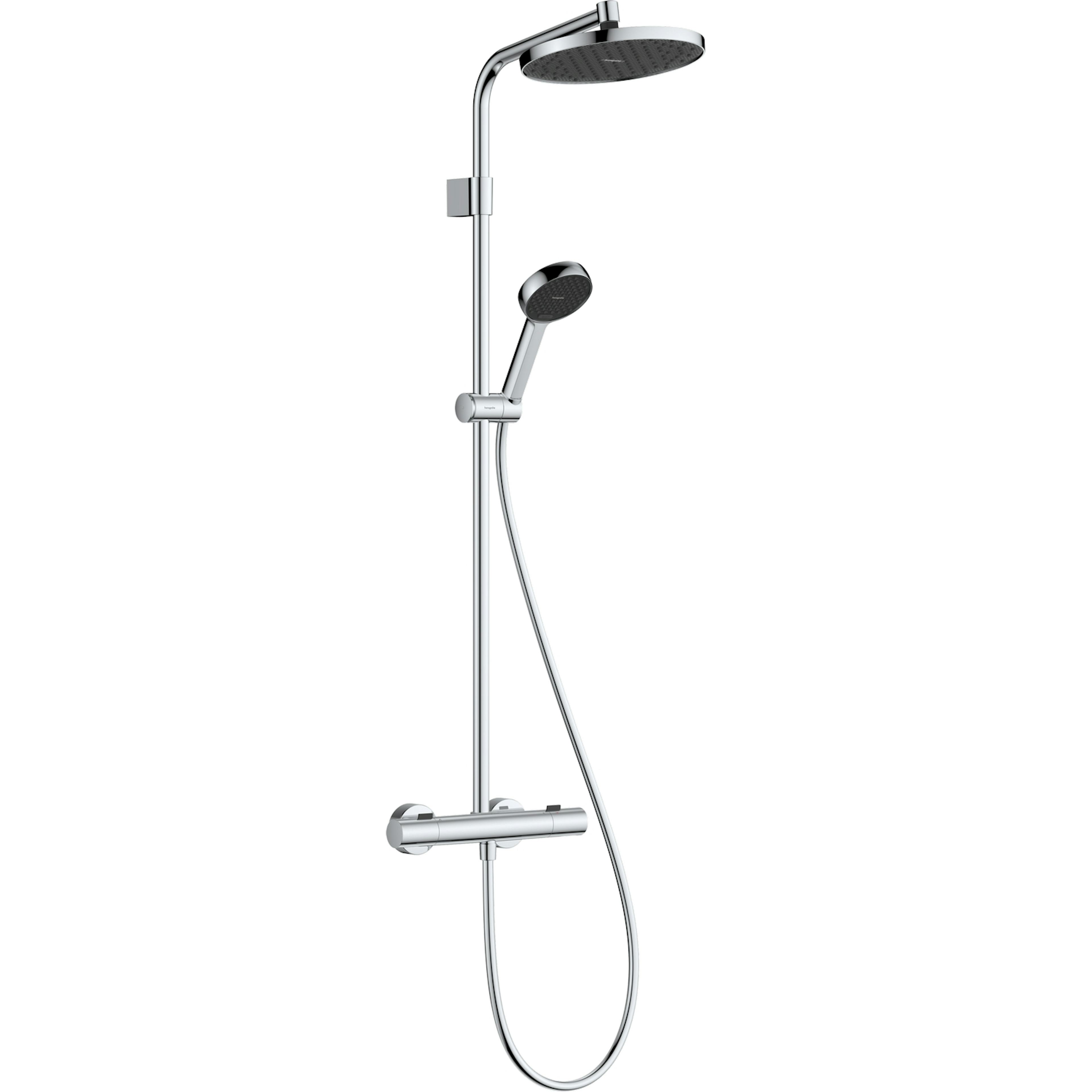 Takduschset Hansgrohe Activera S Showerpipe 240 1jet EcoSmart+ med Ecostat Fine Varia