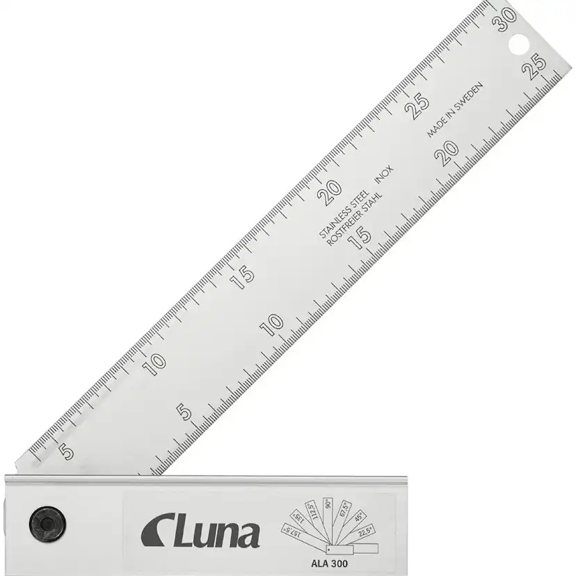 Ställbar Luna Tools Vinkelhake Aluminium