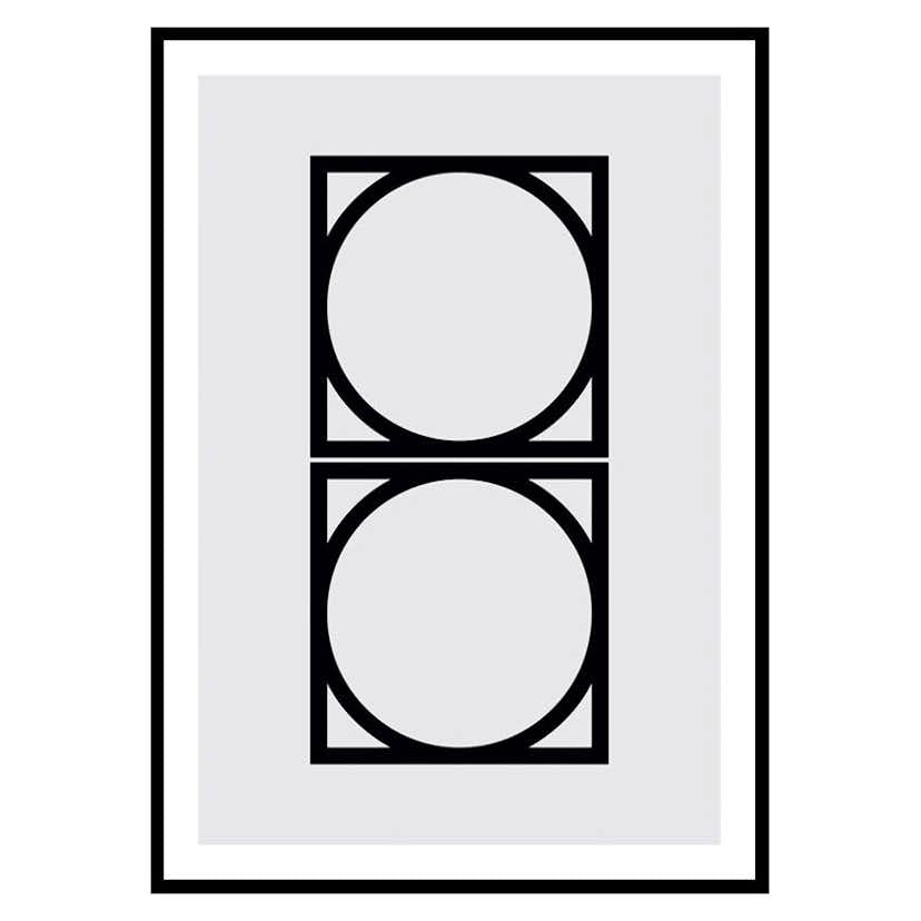 Poster Gallerix Geometric Art No1