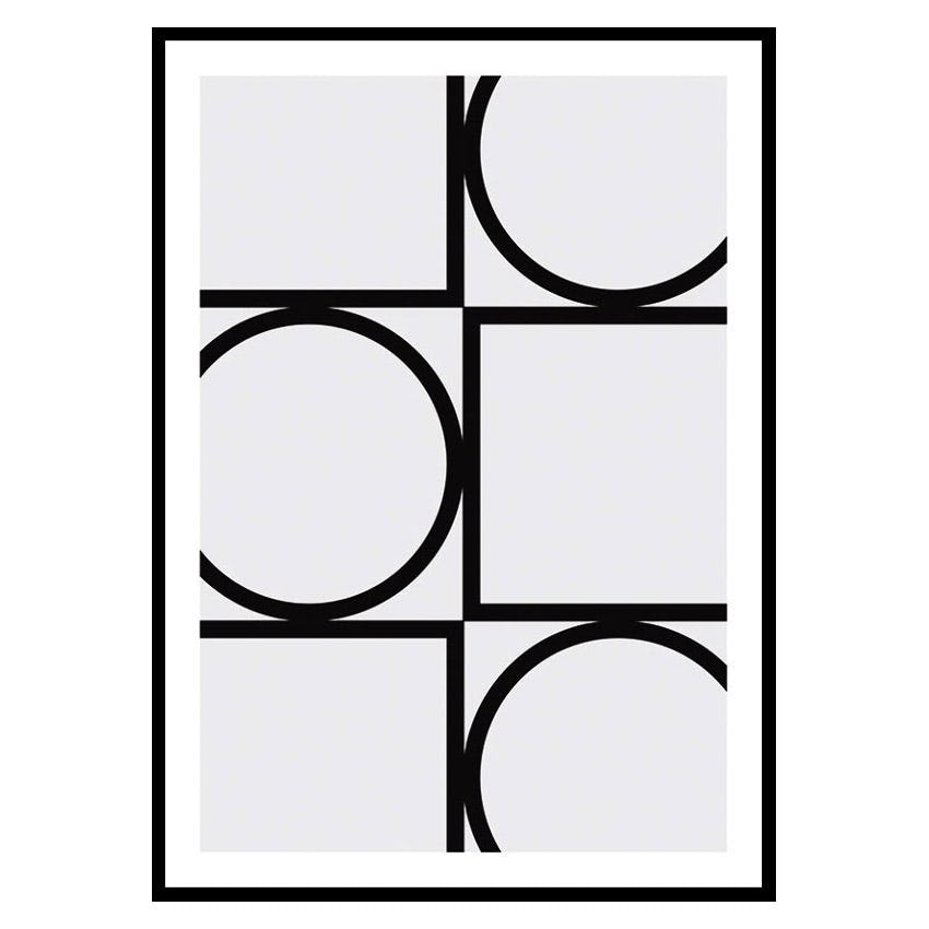 Poster Gallerix Geometric Art No2