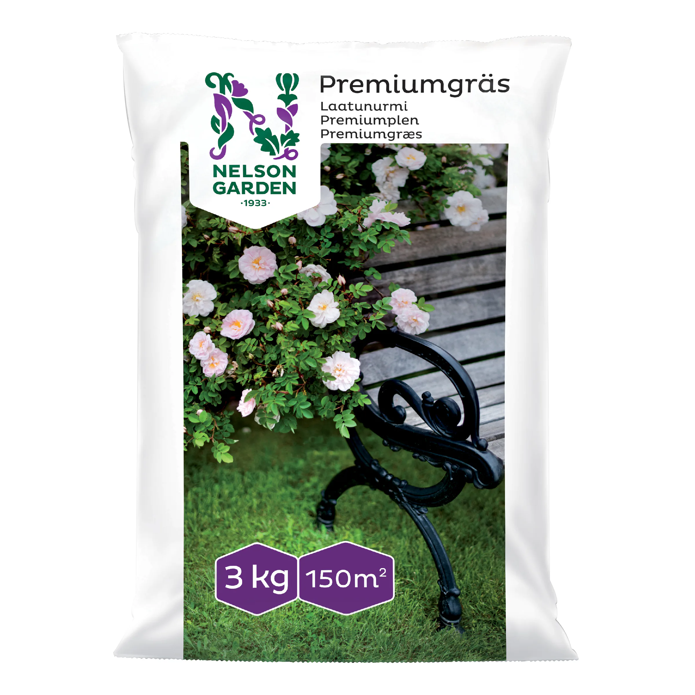 Premiumgräs Nelson Garden Frö