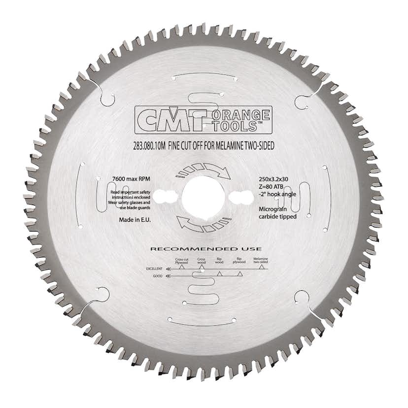 Formatsågklinga CMT Orange Tools TF Chrom