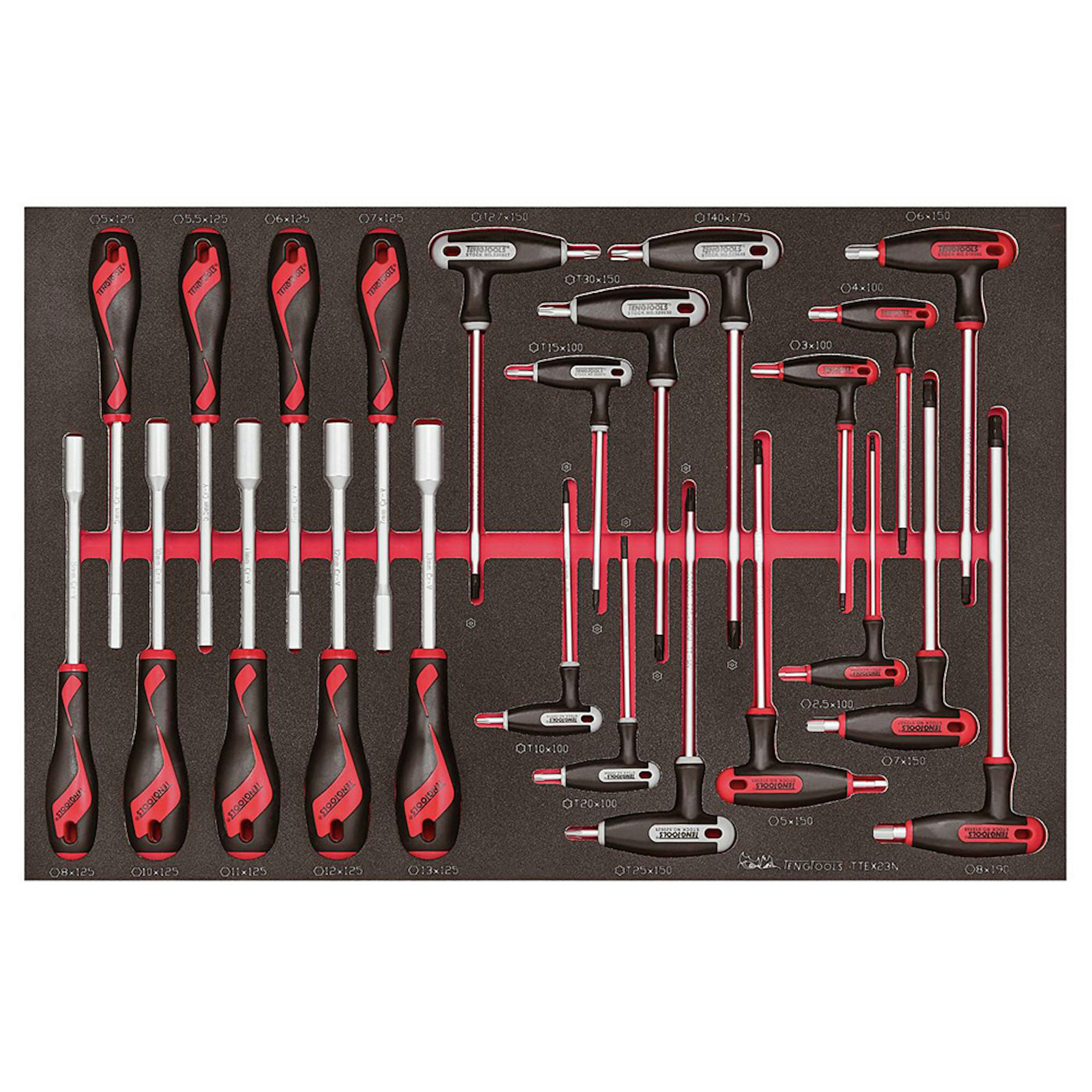Verktygssats Teng Tools 23 delars TTEX23N
