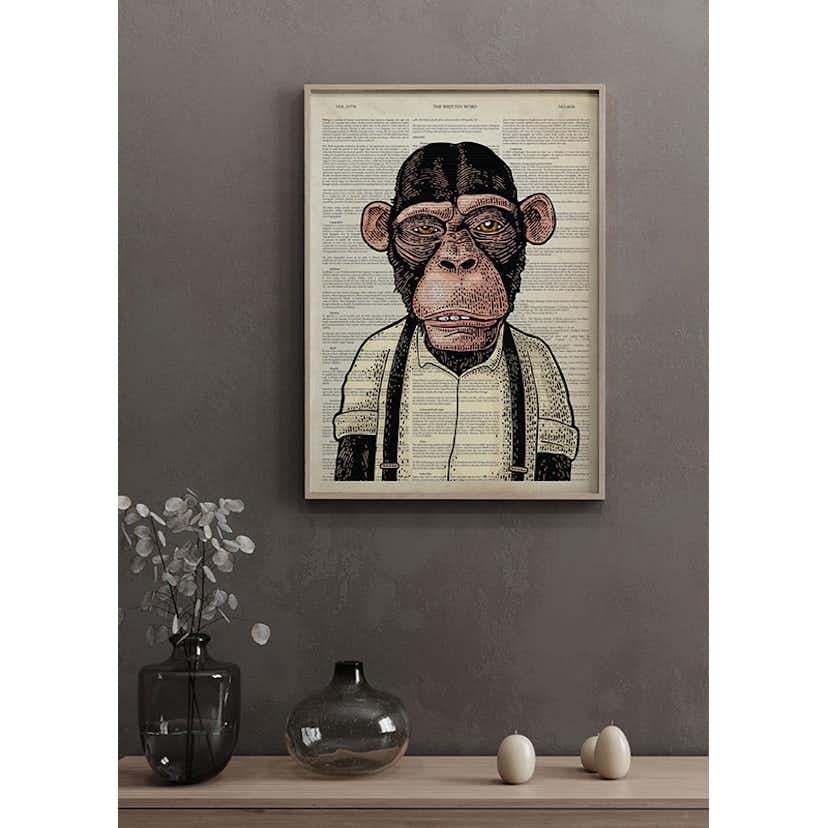 Poster Gallerix The Chimpanzee