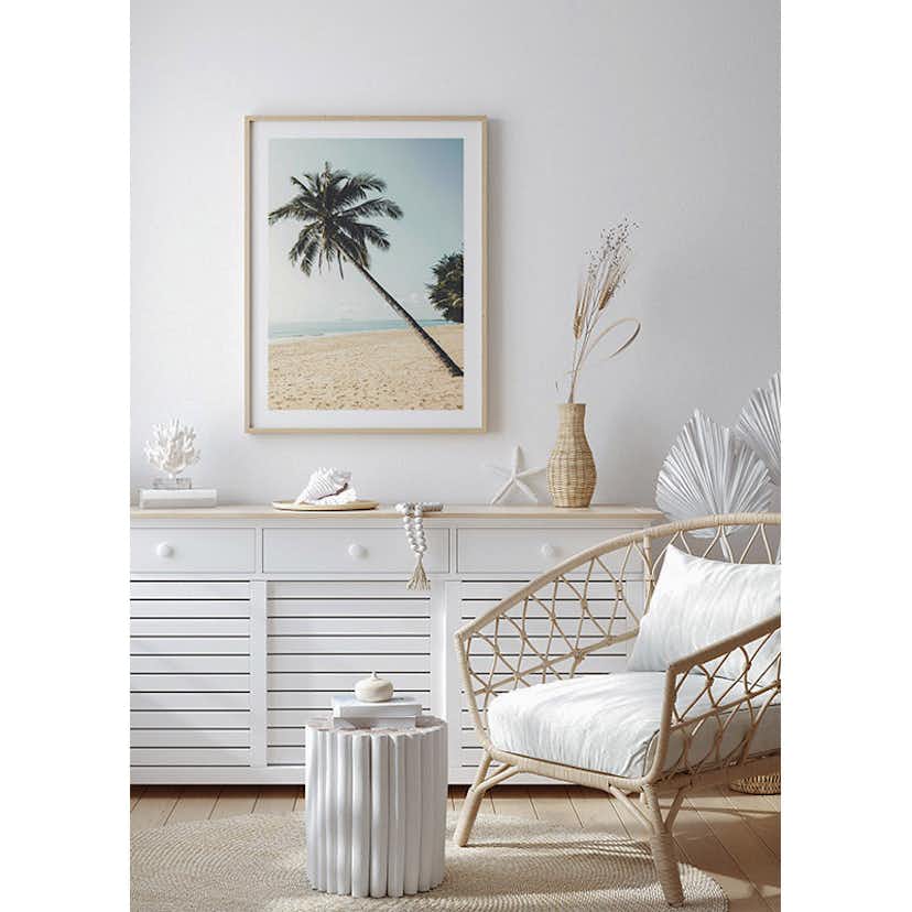 Poster Gallerix Leaning Palm