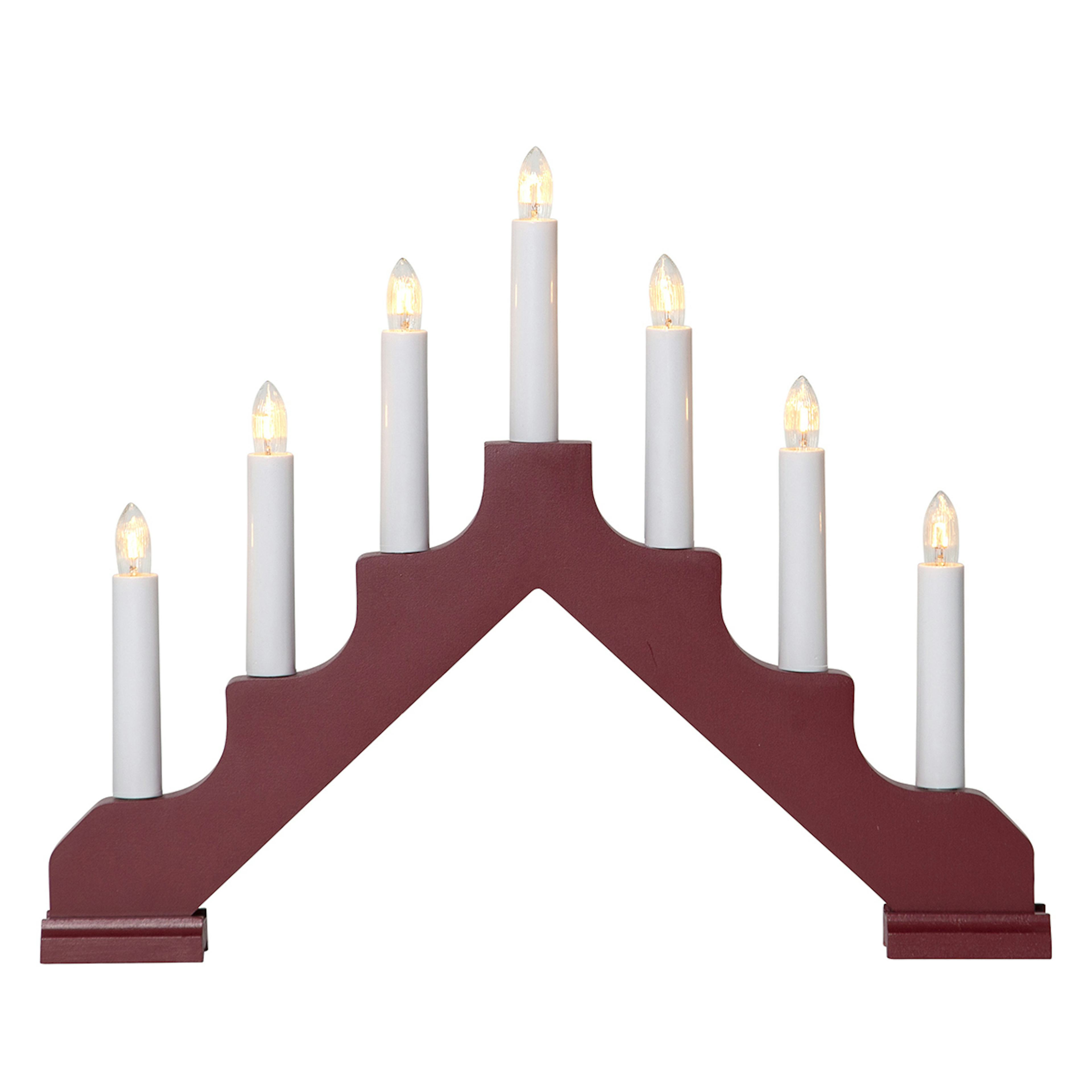 Ljusstake Star Trading Ada 7-Armad Adventsljusstake