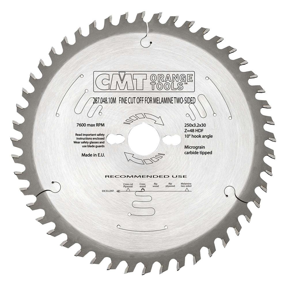 Sågklinga CMT Orange Tools HDF Dubbelsidig laminat/melamin