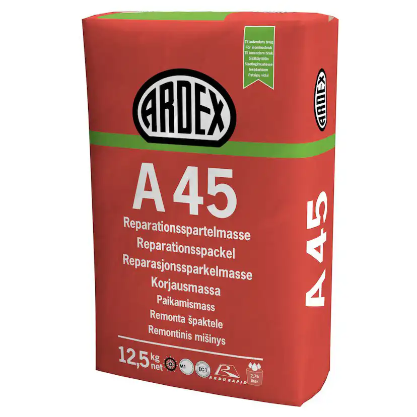 Byggspackel Ardex A45 12,5kg