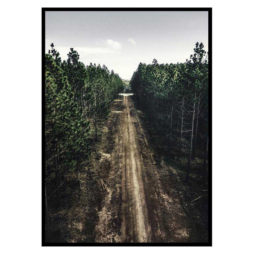 Poster Gallerix Muddy Road No1