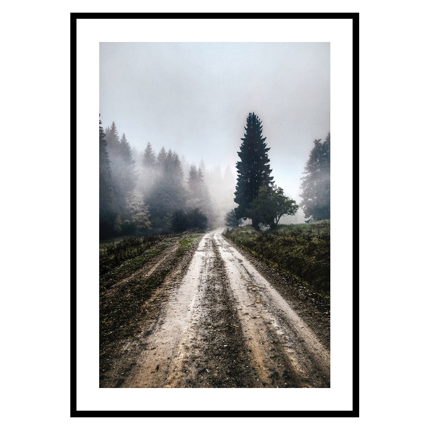 Poster Gallerix Muddy Raod No2