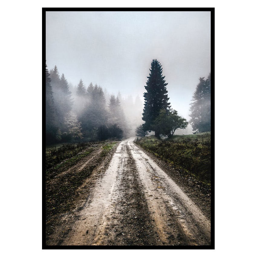 Poster Gallerix Muddy Raod No2