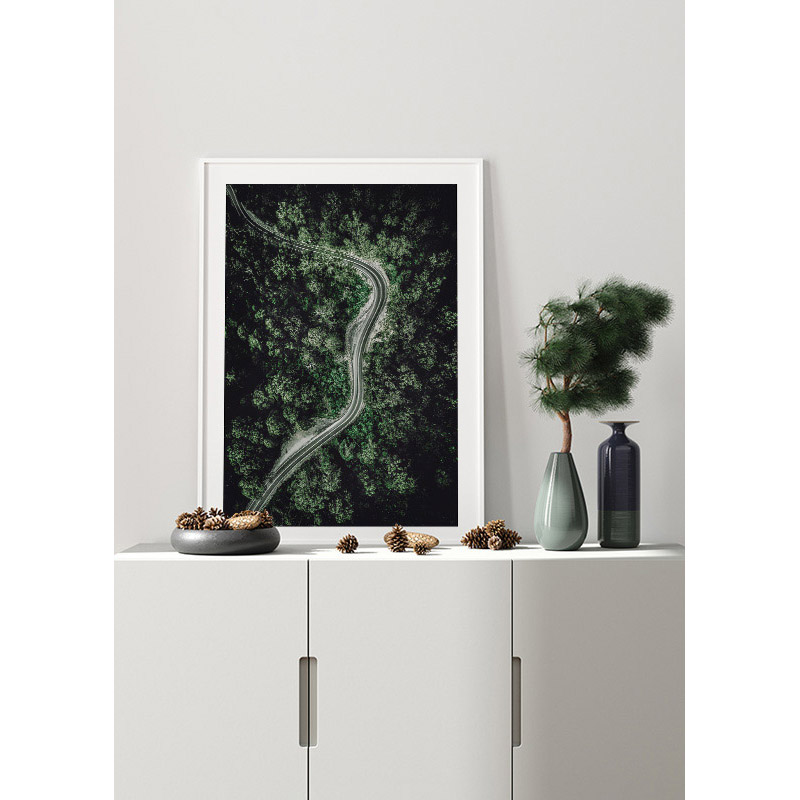 Poster Gallerix Forest Road