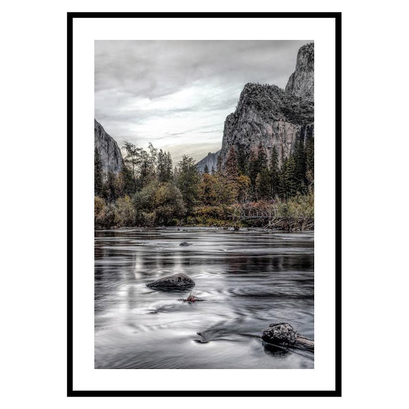 Poster Gallerix Yosemite River