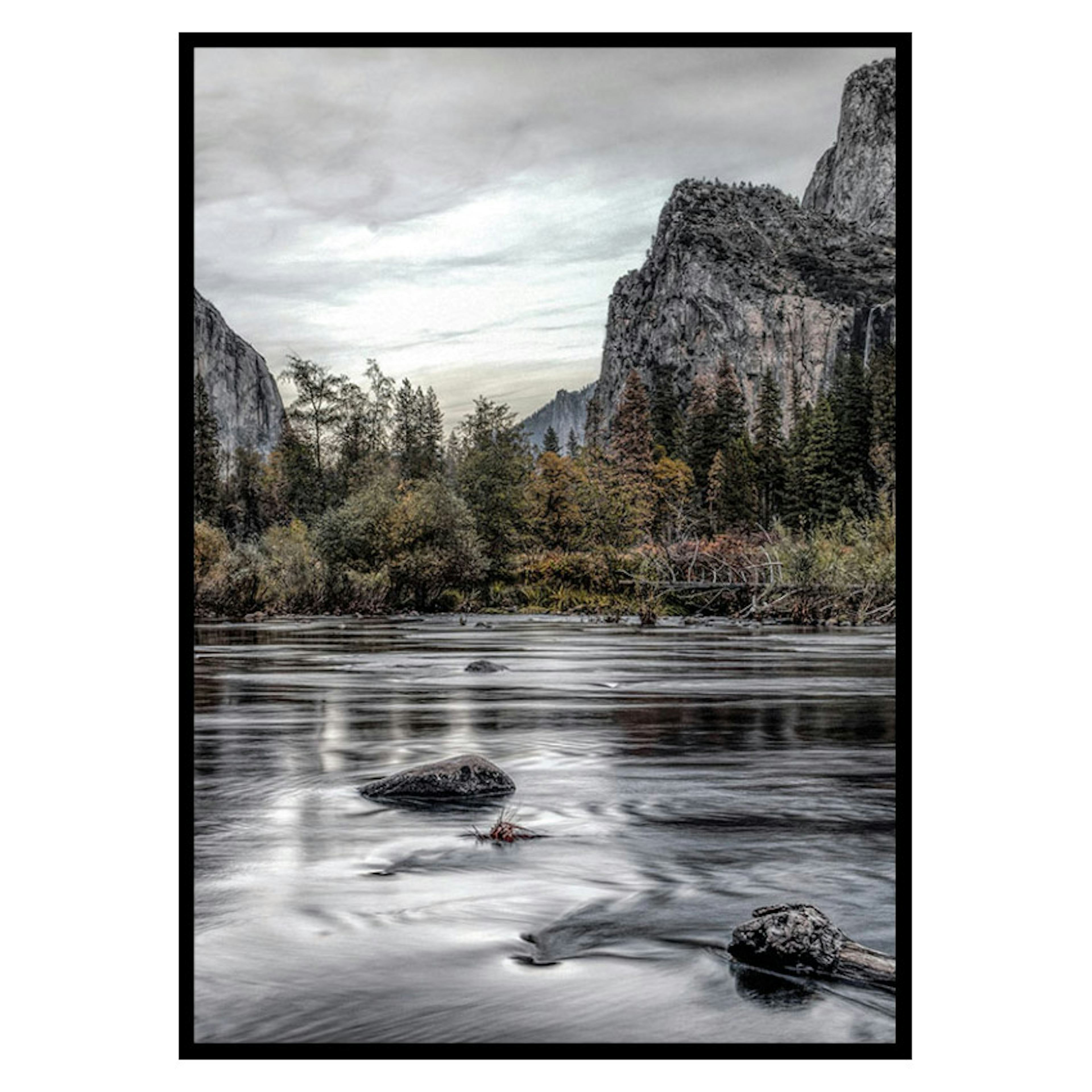 Poster Gallerix Yosemite River