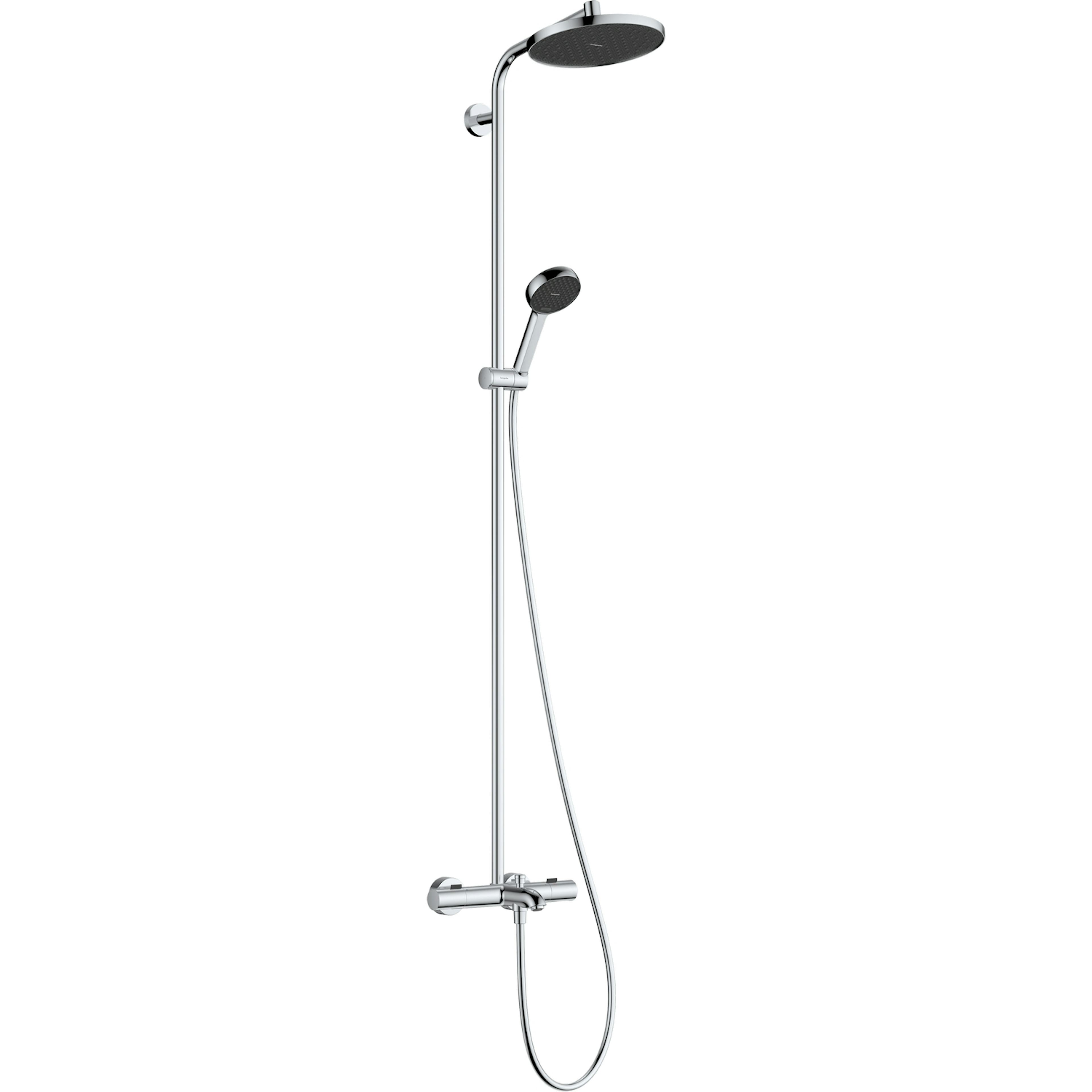 Takduschset Hansgrohe Activera S Showerpipe 240 1jet EcoSmart med Kartermostat Ecostat Fine
