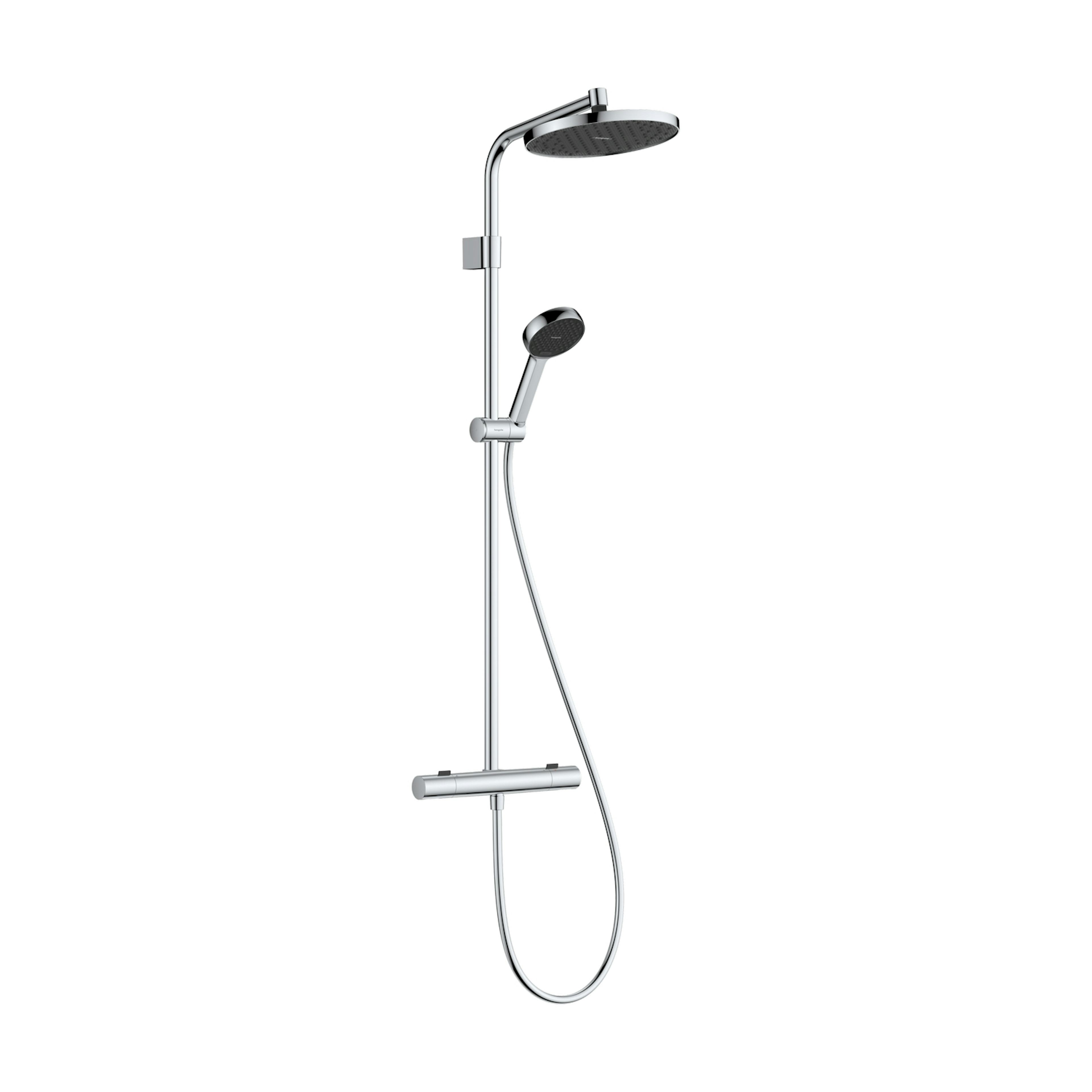Takduschset Hansgrohe Activera S Showerpipe 240 1jet EcoSmart med Ecostat Fine Varia